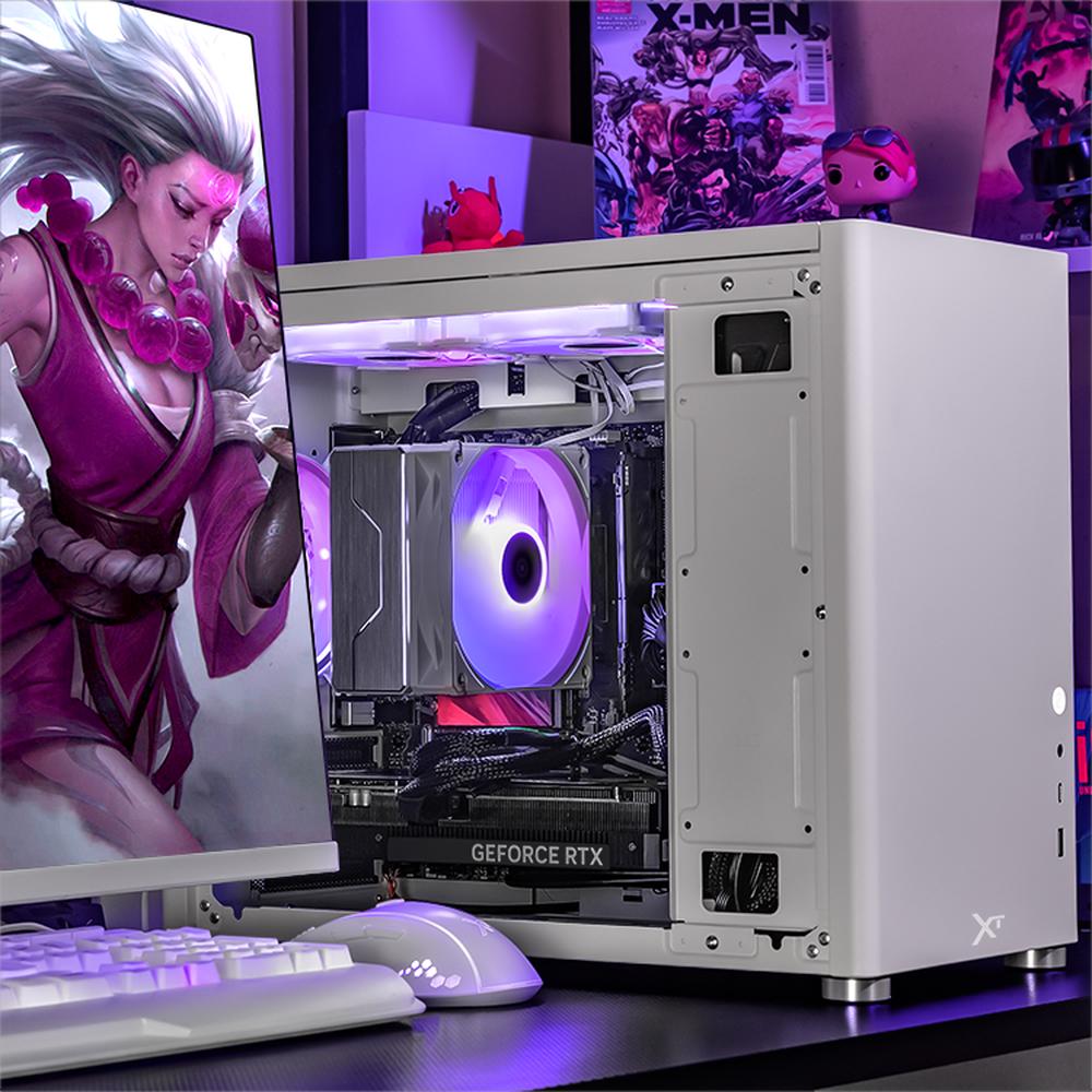 Xtreme PC Gaming Geforce RTX 5060 TI AMD Ryzen 9 5900X 32GB SSD 1TB WIFI White