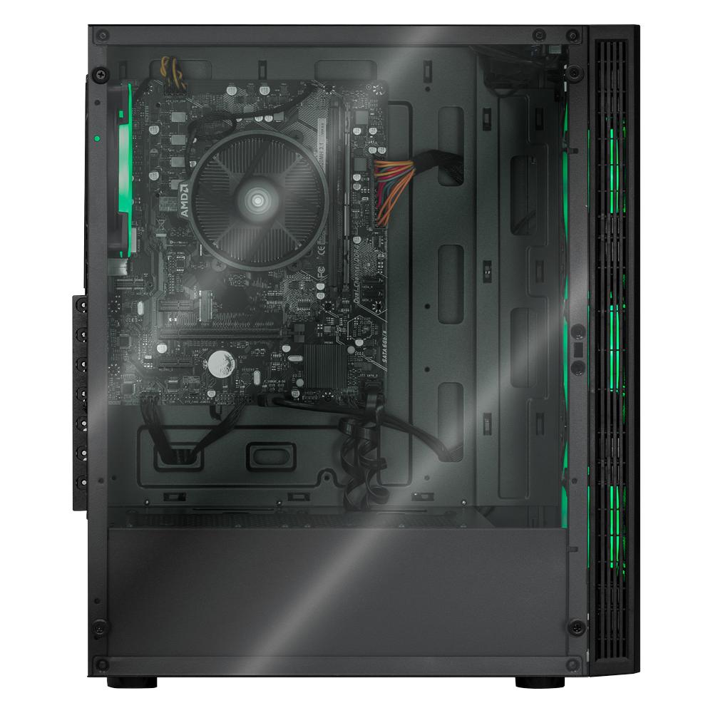 Xtreme PC Gaming AMD Radeon Vega Renoir Ryzen 5 5600G 16GB SSD 120GB 2TB WIFI Black Mesh