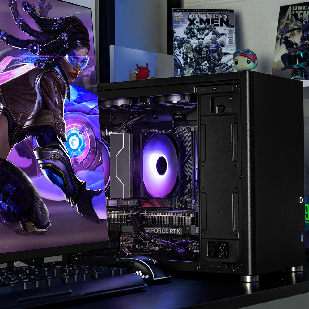 Xtreme PC Gaming Geforce RTX 5060 TI AMD Ryzen 9 5900X 32GB SSD 1TB WIFI Black