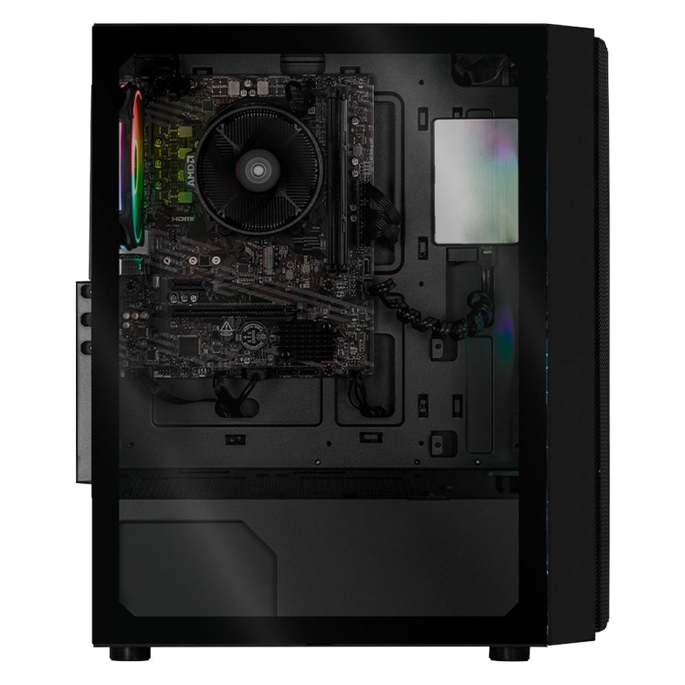 Xtreme PC Gaming AMD Radeon Vega Renoir Ryzen 7 5700G 16GB SSD 500GB Monitor Curvo 23.8 WIFI Black