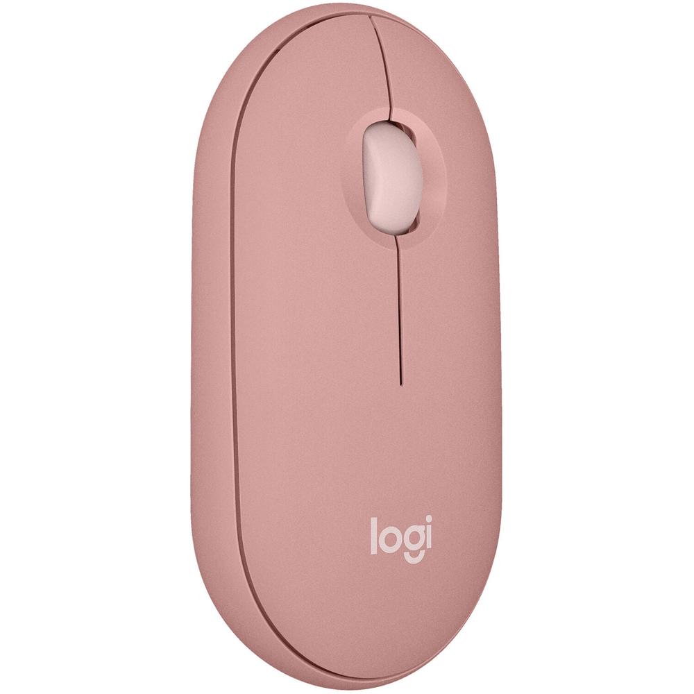 Mouse Inalambrico LOGITECH PEBBLE M350s Bluetooth 4000DPI Rosa