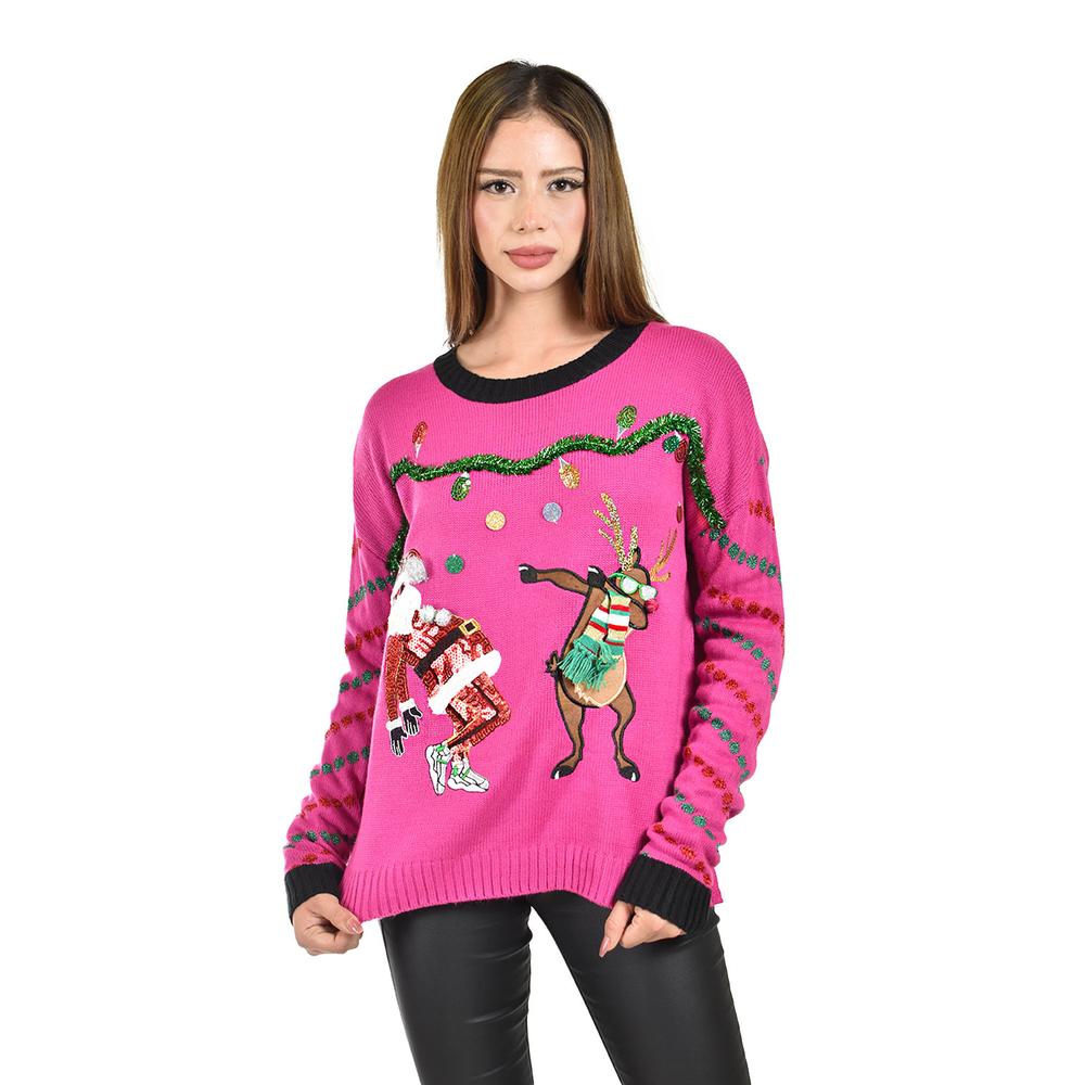 Sueter navideño divertido Roman Fashion /Juvenil, ABW030 (Fiusha)