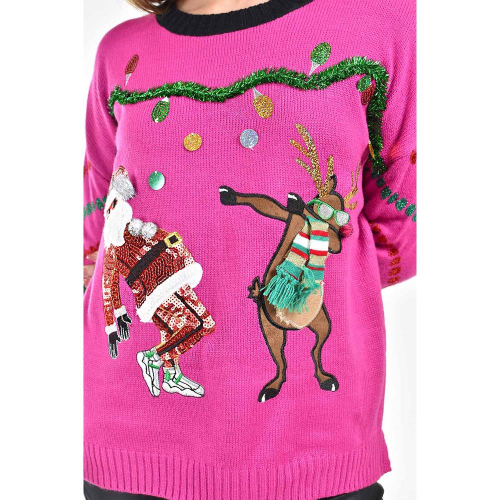 Sueter navideño divertido Roman Fashion /Juvenil, ABW030 (Fiusha)