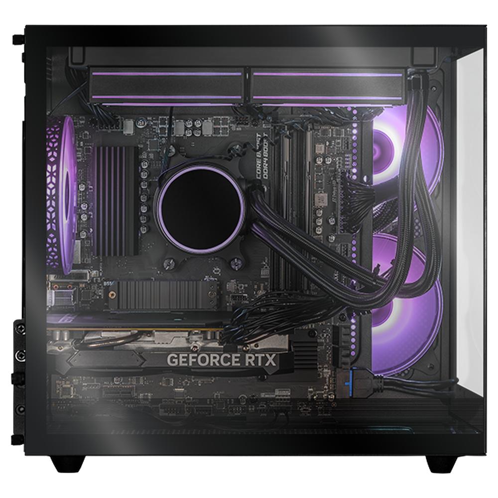 PC Gamer Xtreme PC Gaming NVIDIA GeForce RTX 5060 AMD Ryzen 7 5700X 32GB SSD 1TB Sistema Liquido WIFI W10 Black gaming competitivo y streaming