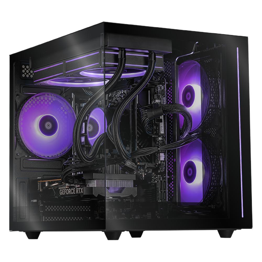 PC Gamer Xtreme PC Gaming NVIDIA GeForce RTX 5060 AMD Ryzen 7 5700X 32GB SSD 1TB Sistema Liquido WIFI W10 Black gaming competitivo y streaming