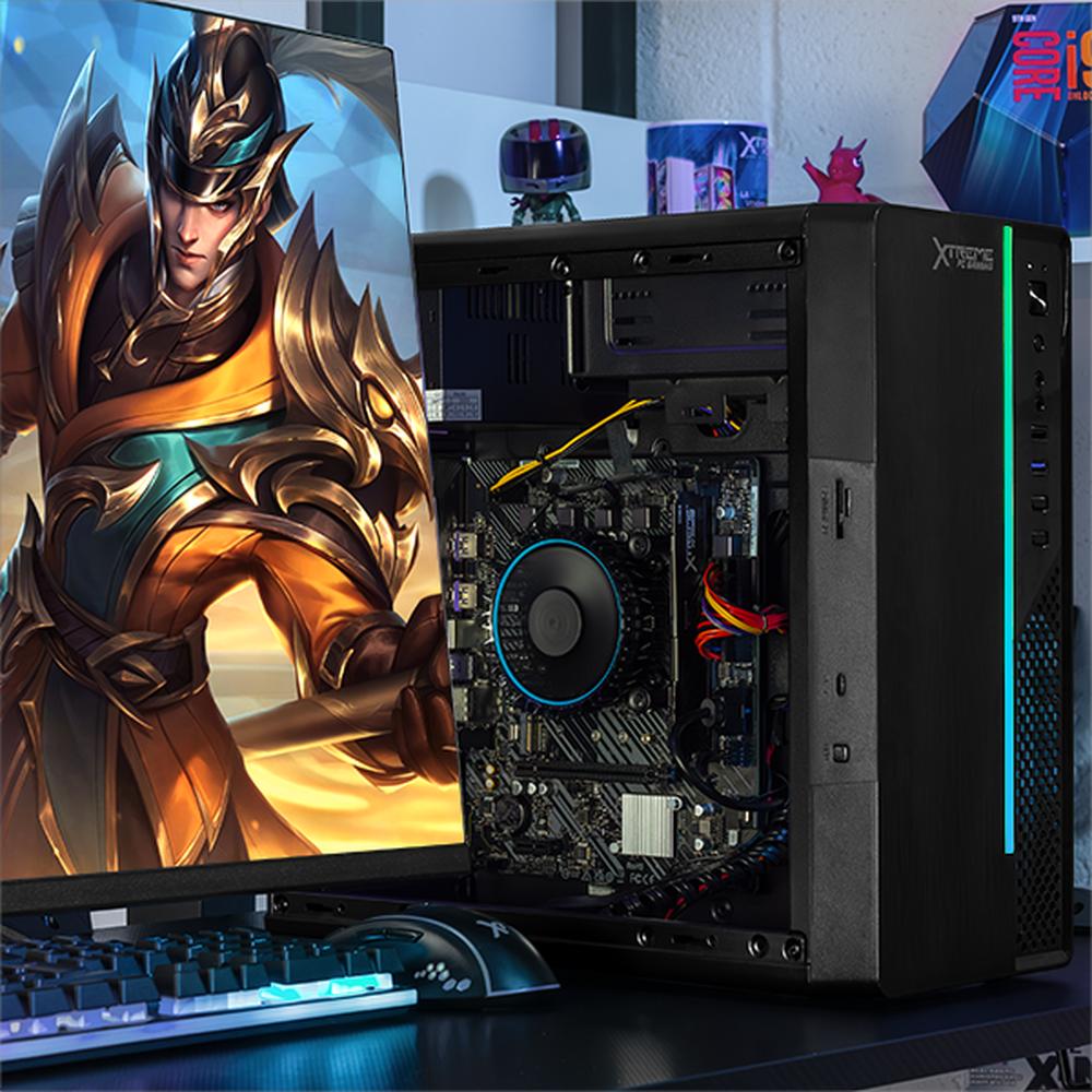 Xtreme PC Gaming Computadora Intel Core I5 12400 16GB SSD 1TB WIFI Ultron Black