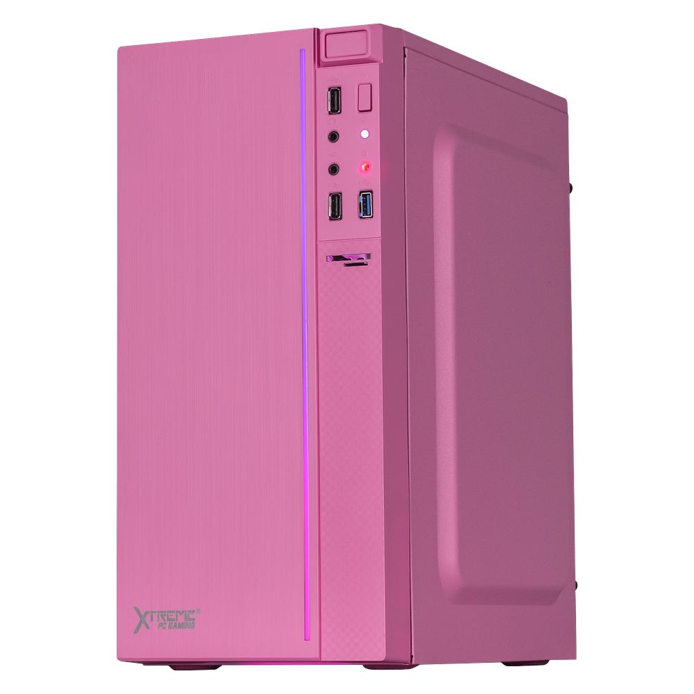 Xtreme PC Gaming AMD Radeon Vega Renoir Ryzen 5 5600GT 16GB SSD 250GB 2TB Monitor 27 Curvo WIFI Pink