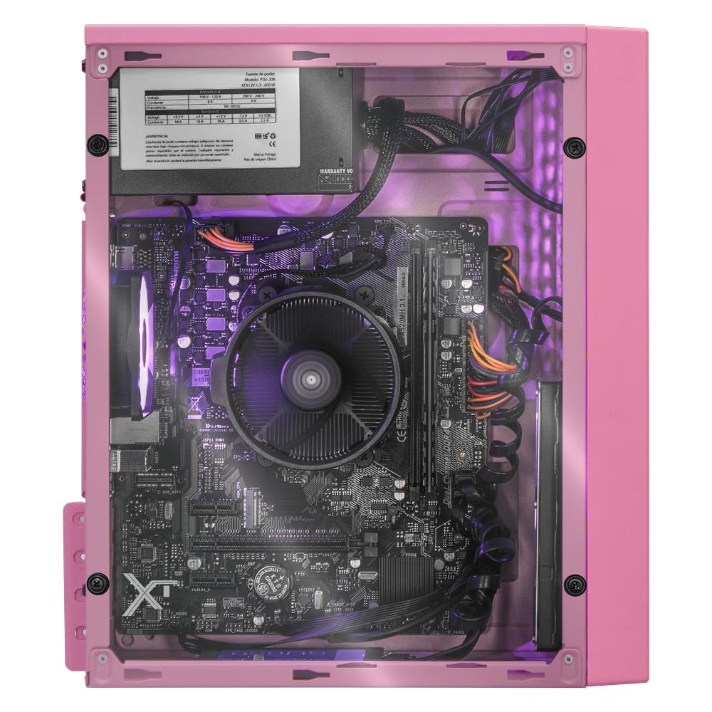 Xtreme PC Gaming AMD Radeon Vega Renoir Ryzen 5 5600GT 16GB SSD 250GB 2TB Monitor 27 Curvo WIFI Pink