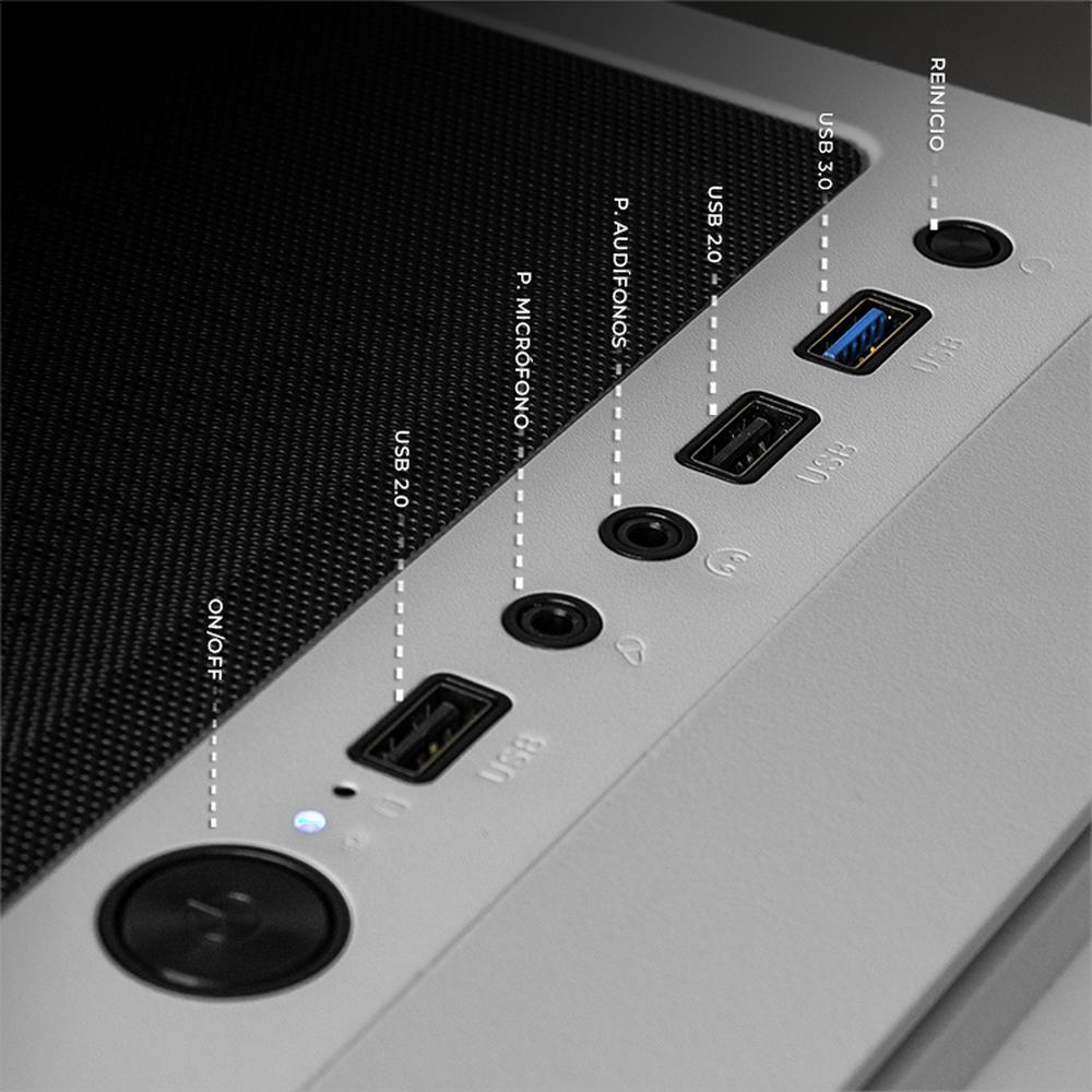 Xtreme PC Gaming Geforce RTX 4060 AMD Ryzen 5 5500 32GB SSD 1TB WIFI Kronos White