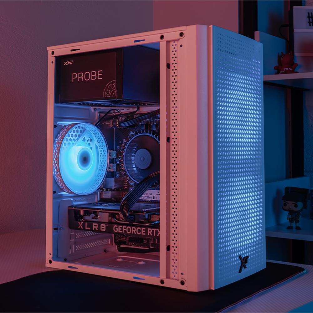 Xtreme PC Gaming Geforce RTX 4060 Intel Core I5 12400F 16GB SSD 1TB WIFI Air Max White
