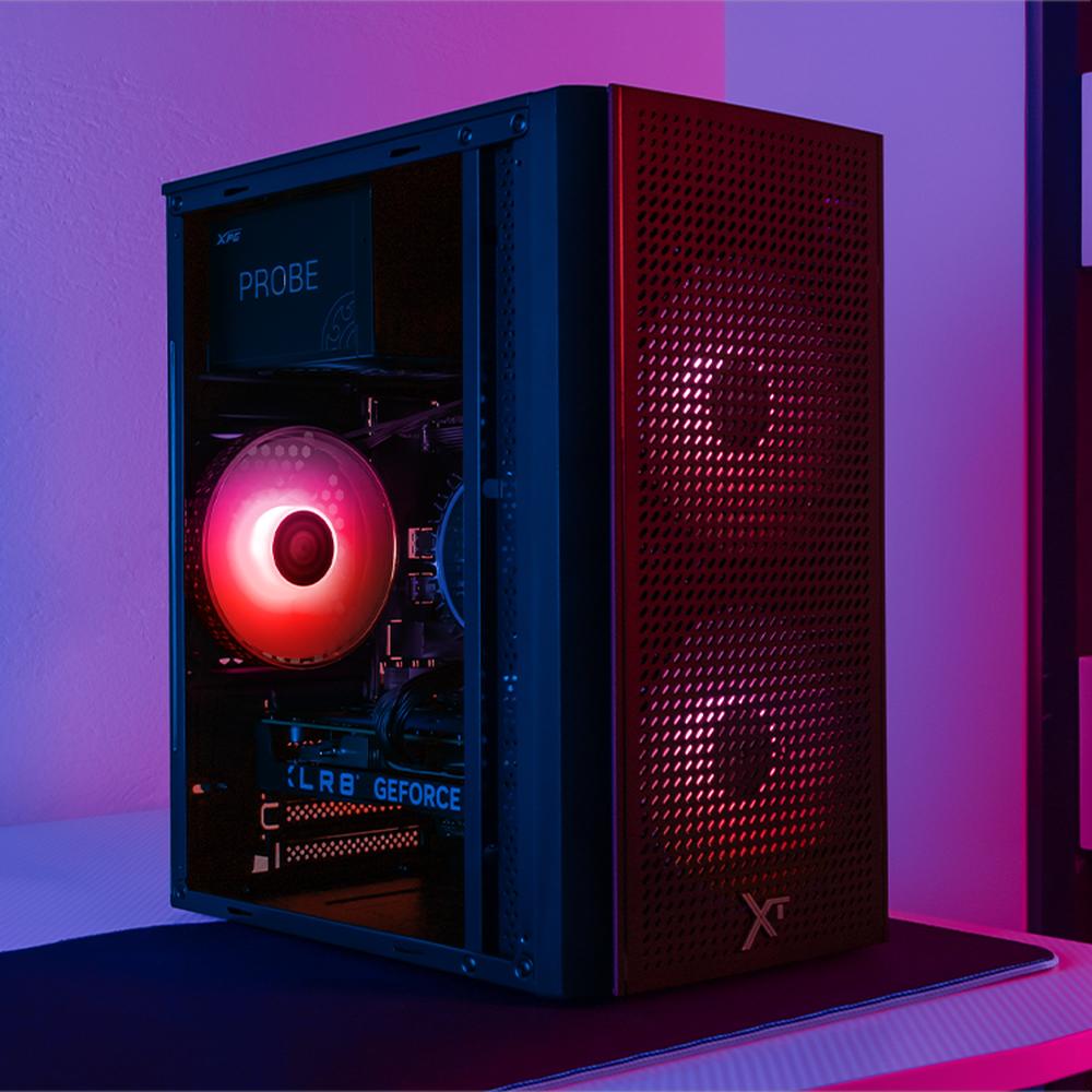 PC Gamer Xtreme PC Gaming NVIDIA GeForce RTX 5060 Intel Core i5 12400F 16GB SSD 1TB WIFI W11 Black gaming 1080p, estudios y multitarea