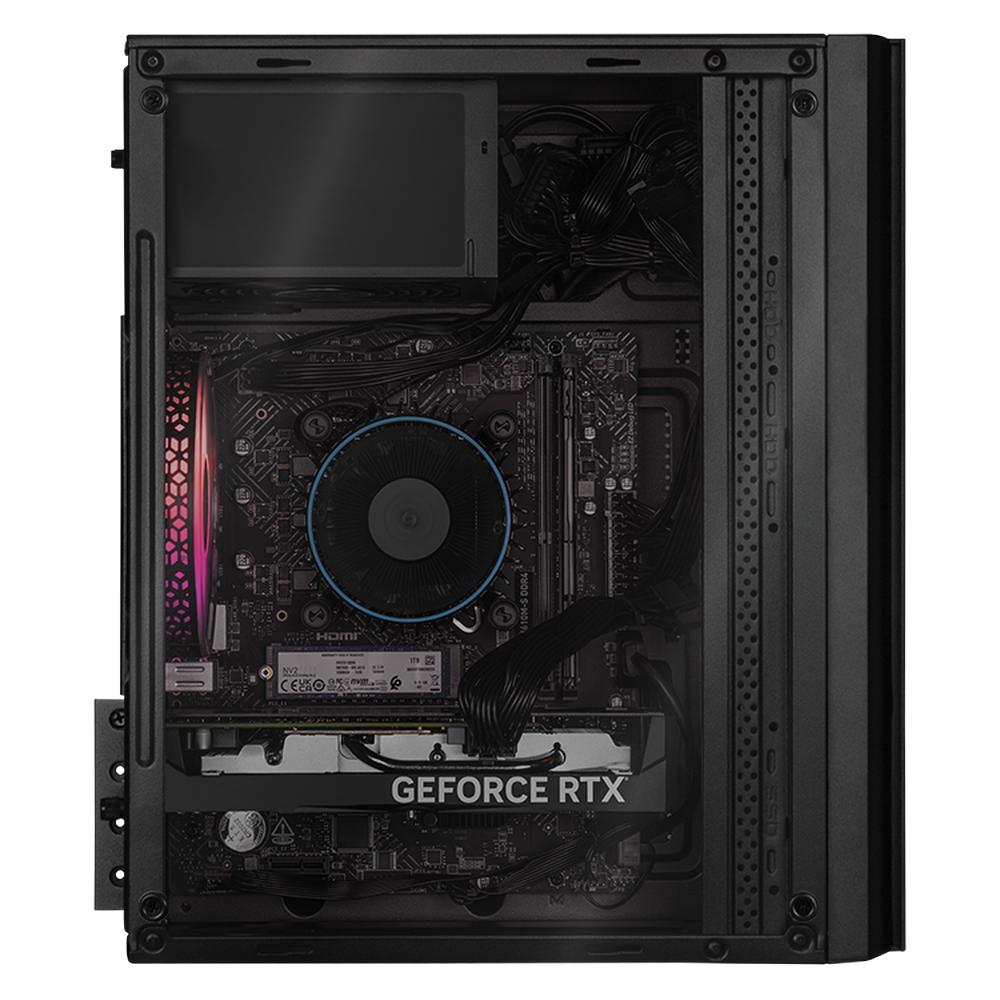 PC Gamer Xtreme PC Gaming NVIDIA GeForce RTX 5060 Intel Core i5 12400F 16GB SSD 1TB WIFI W11 Black gaming 1080p, estudios y multitarea