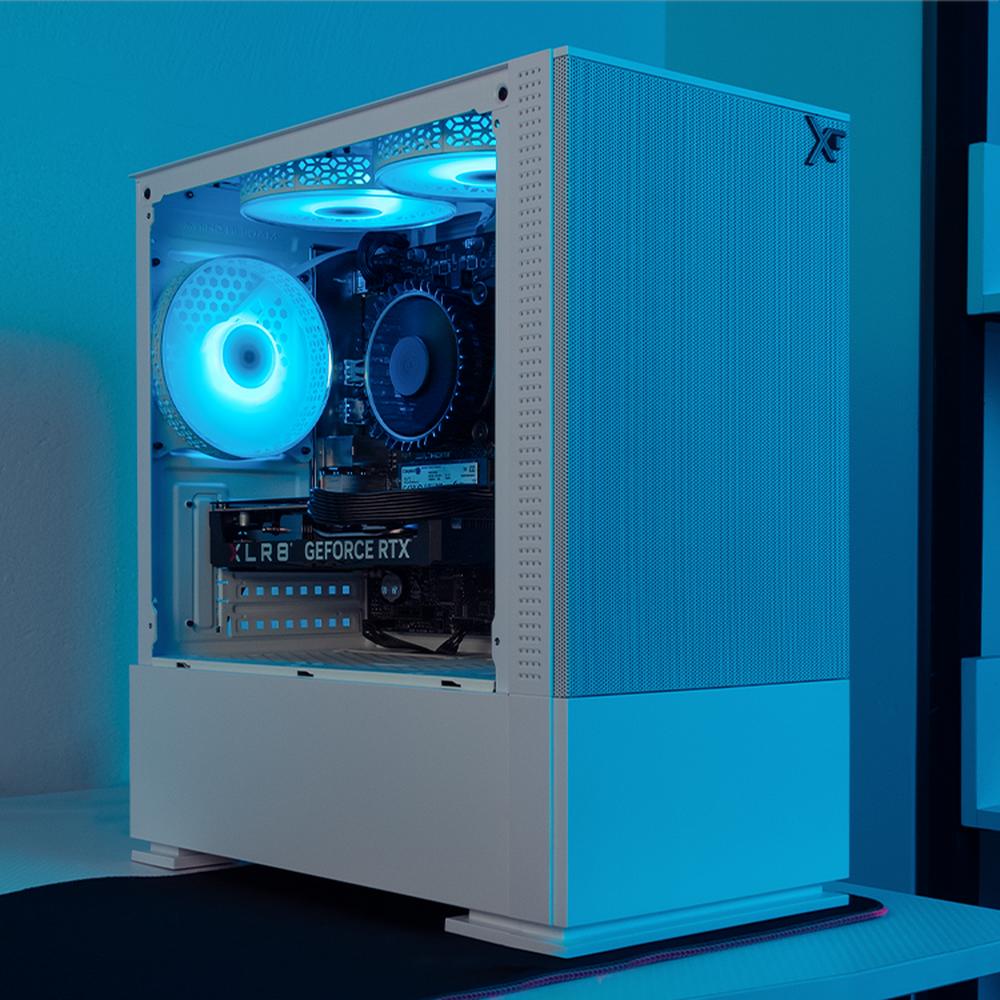 Xtreme PC Gaming Geforce RTX 4060 Intel Core I7 12700F 16GB SSD 1TB WIFI Air Flow White