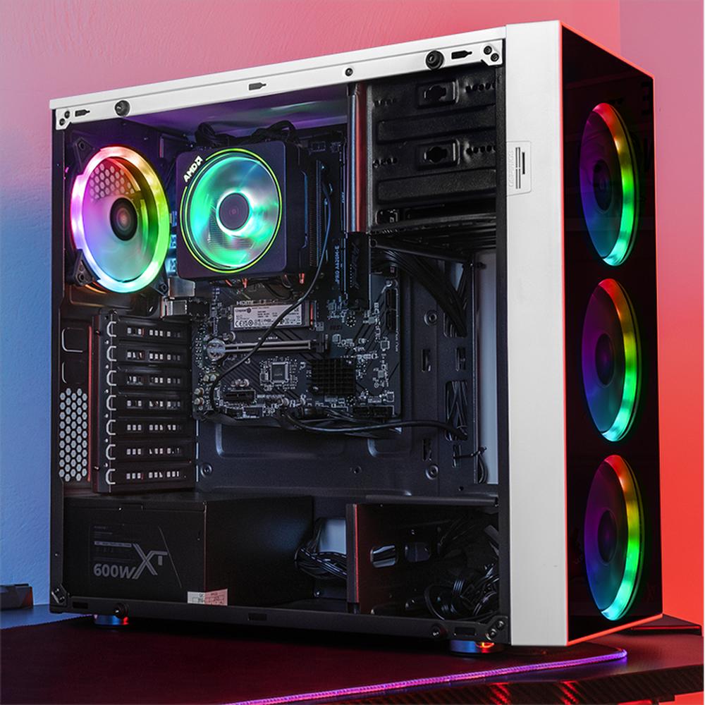 Xtreme PC Gaming AMD Radeon 720M Ryzen 9 7900 32GB DDR5 SSD 1TB WIFI Dragonfly White