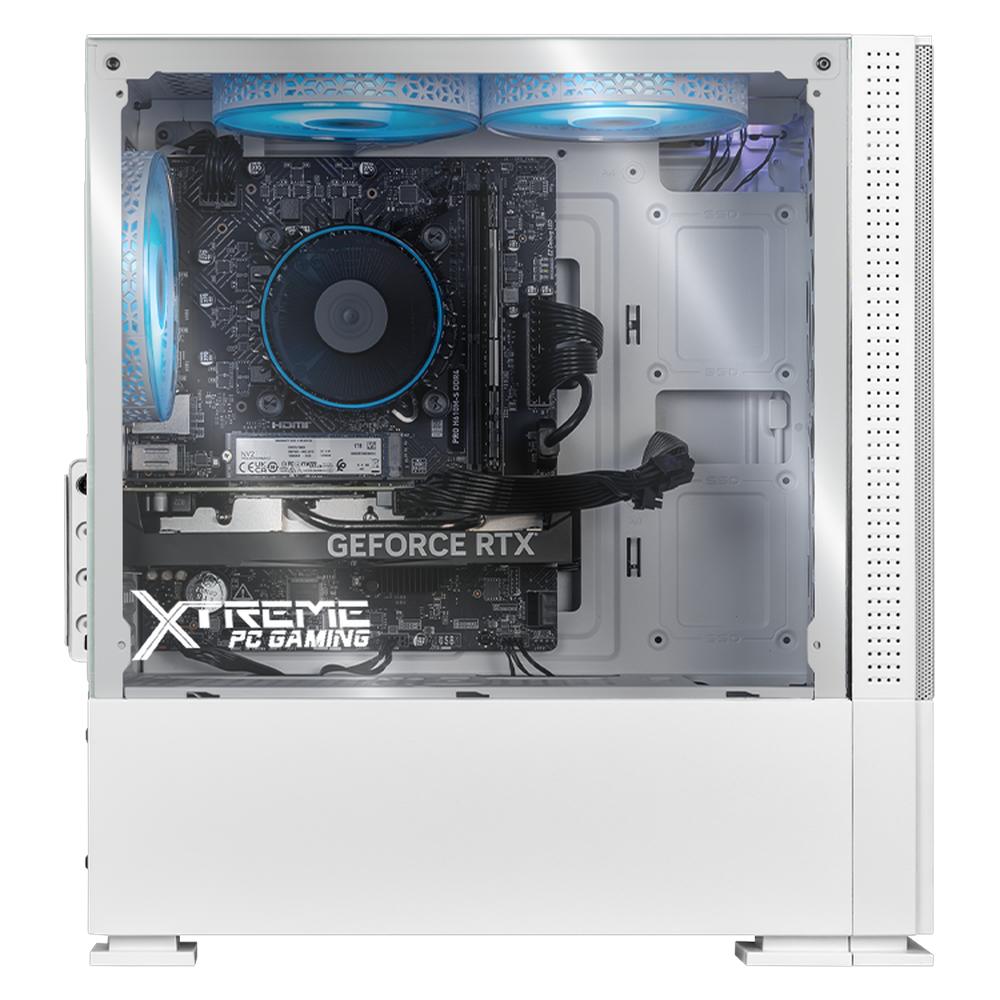 Xtreme PC Gaming Geforce RTX 4060 Intel Core I7 12700F 16GB SSD 1TB WIFI Air Flow White