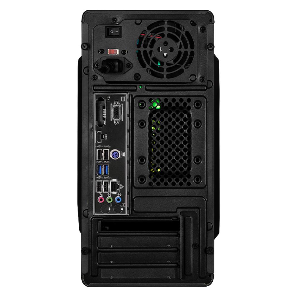 Xtreme PC Gaming Computadora Intel Core I5 12400 16GB SSD 500GB Monitor 23.8 75Hz WIFI Ultron Black