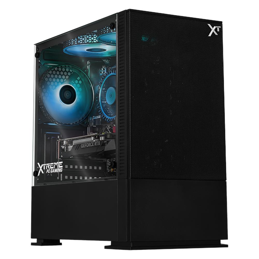 Xtreme PC Gaming Geforce RTX 3050 Intel Core I5 12400F 16GB SSD 1TB WIFI Air Flow Black