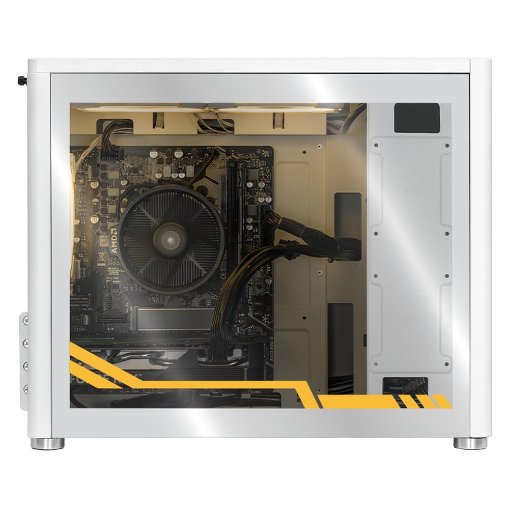 PC Gamer Completa Xtreme PC Gaming ASUS TUF NVIDIA GeForce RTX 5060 AMD Ryzen 5 5500 16GB SSD 1TB Monitor 24 165Hz WIFI W10 White gaming 1080p, estudios y multitarea