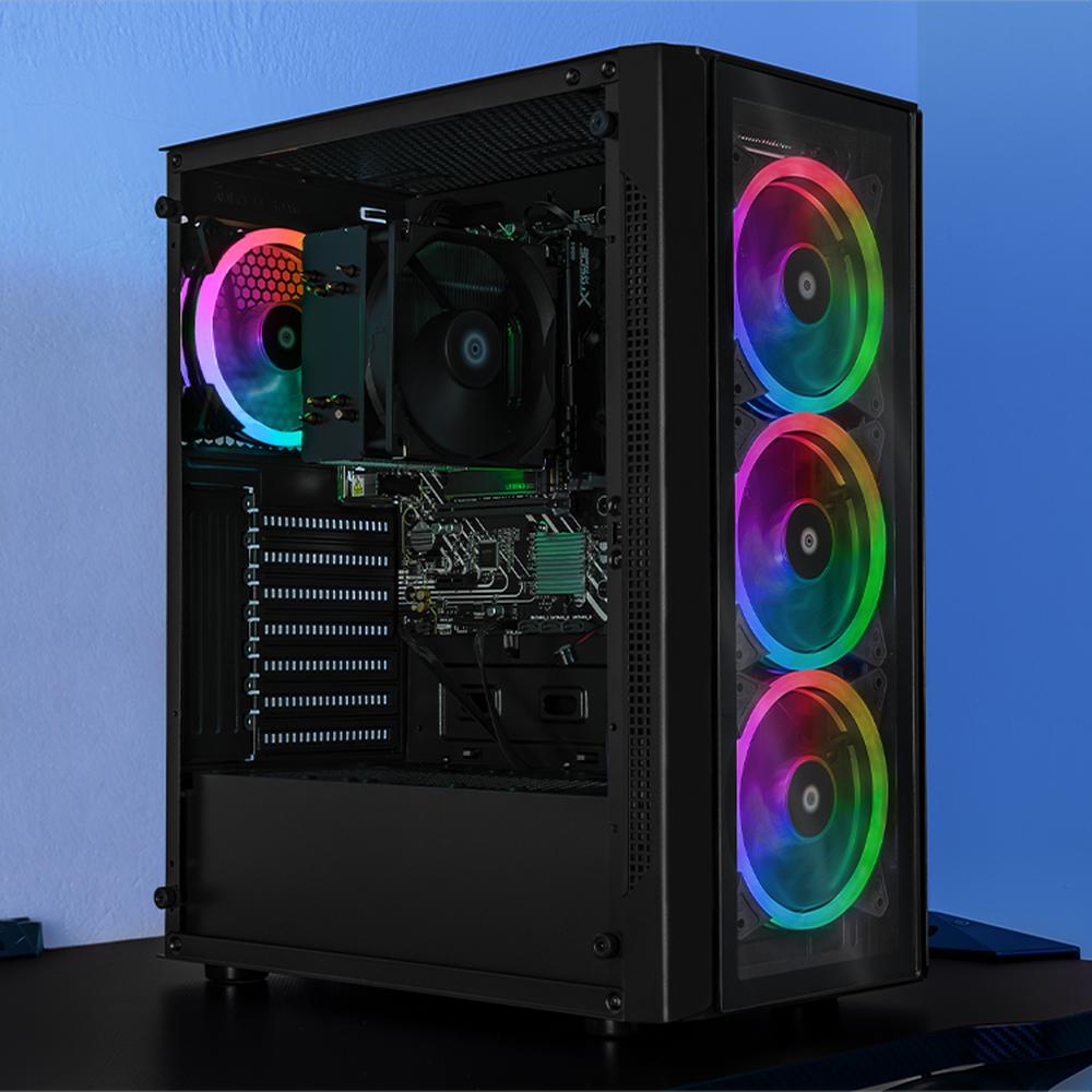 Xtreme PC Gaming Computadora Intel Core I7 12700 16GB SSD 1TB WIFI Black