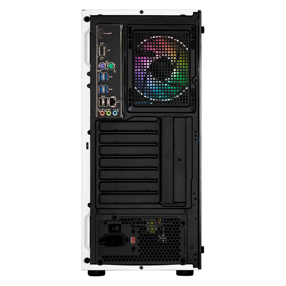 Xtreme PC Gaming AMD Radeon 760M Ryzen 5 8600G 16GB DDR5 SSD 1TB WIFI Kronos White
