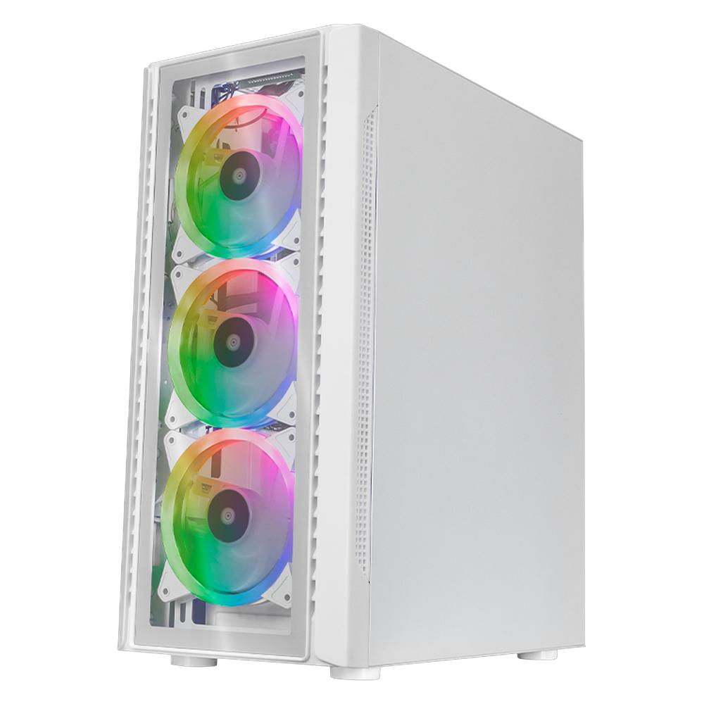 Xtreme PC Gaming AMD Radeon RX 7600 Intel Core I5 12400F 32GB SSD 1TB WIFI Dragonfly 2 White