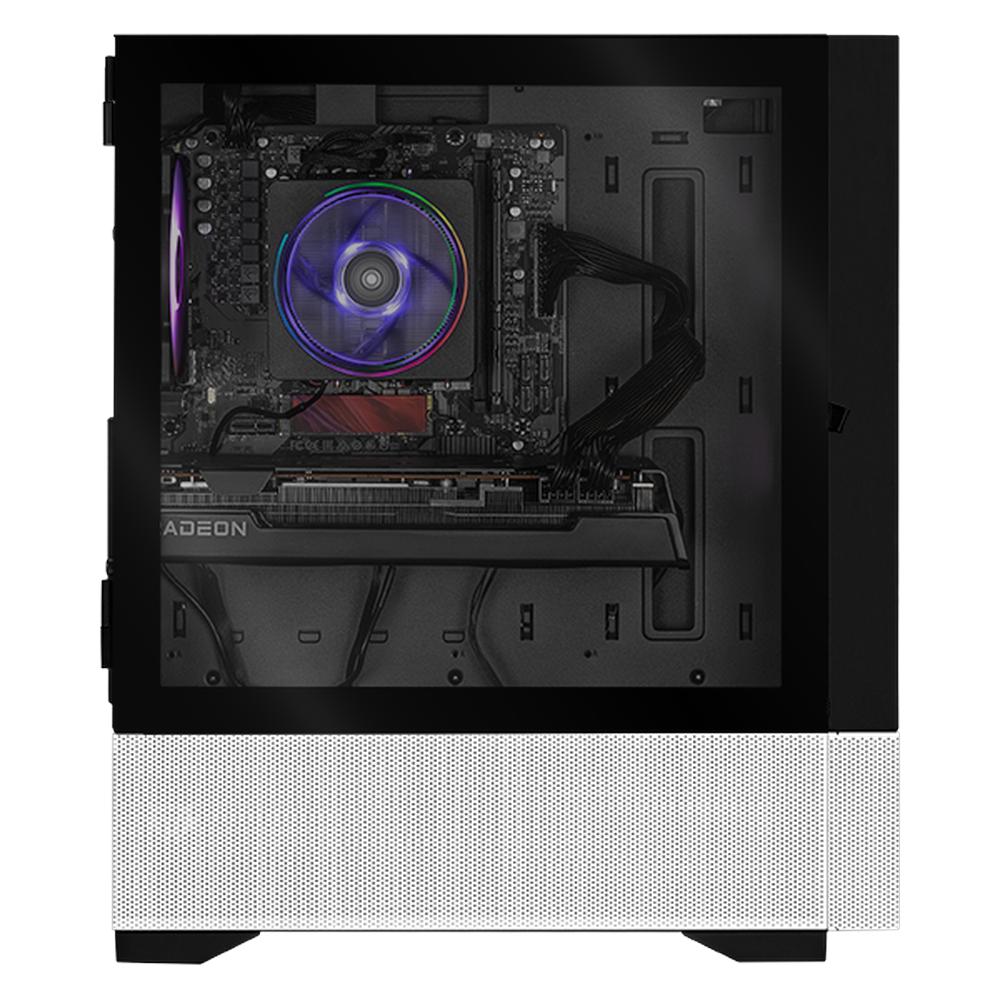 Xtreme PC Gaming AMD Radeon RX 7700 XT Ryzen 7 7700 32GBGB DDR5 SSD 1TB WIFI Nitrox Crystal