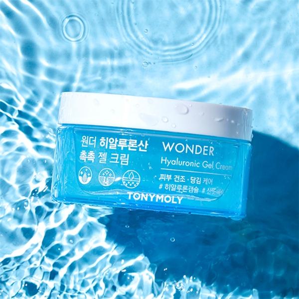 TONYMOLY - Crema en gel hidratante con ácido hialurónico - Wonder