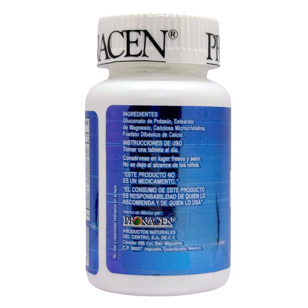 Gluconato De Potasio 90 Tabs 200 mg Pronacen.