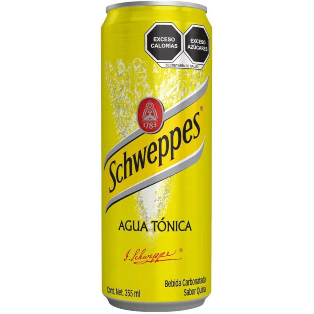 Agua Tónica Schweppes Lata 355 ml