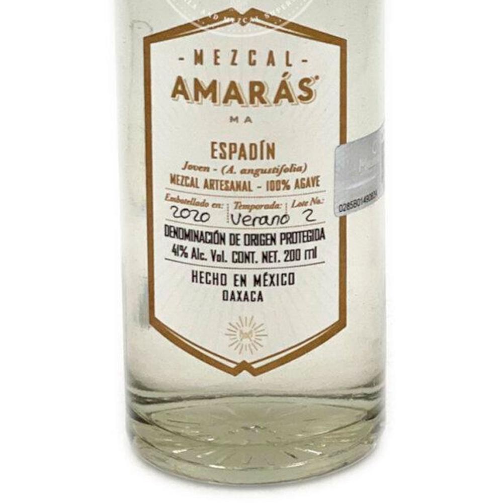 Mezcal Amarás Joven Espadín 200 ml