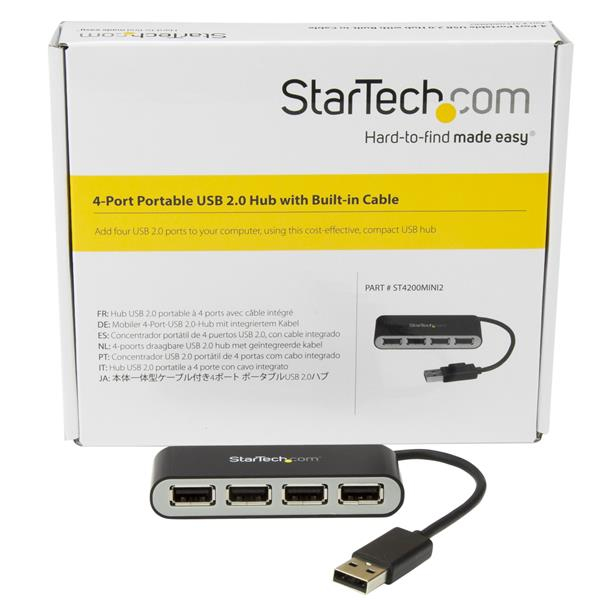 StarTech.com Concentrador USB StarTech.com ST4200MINI2