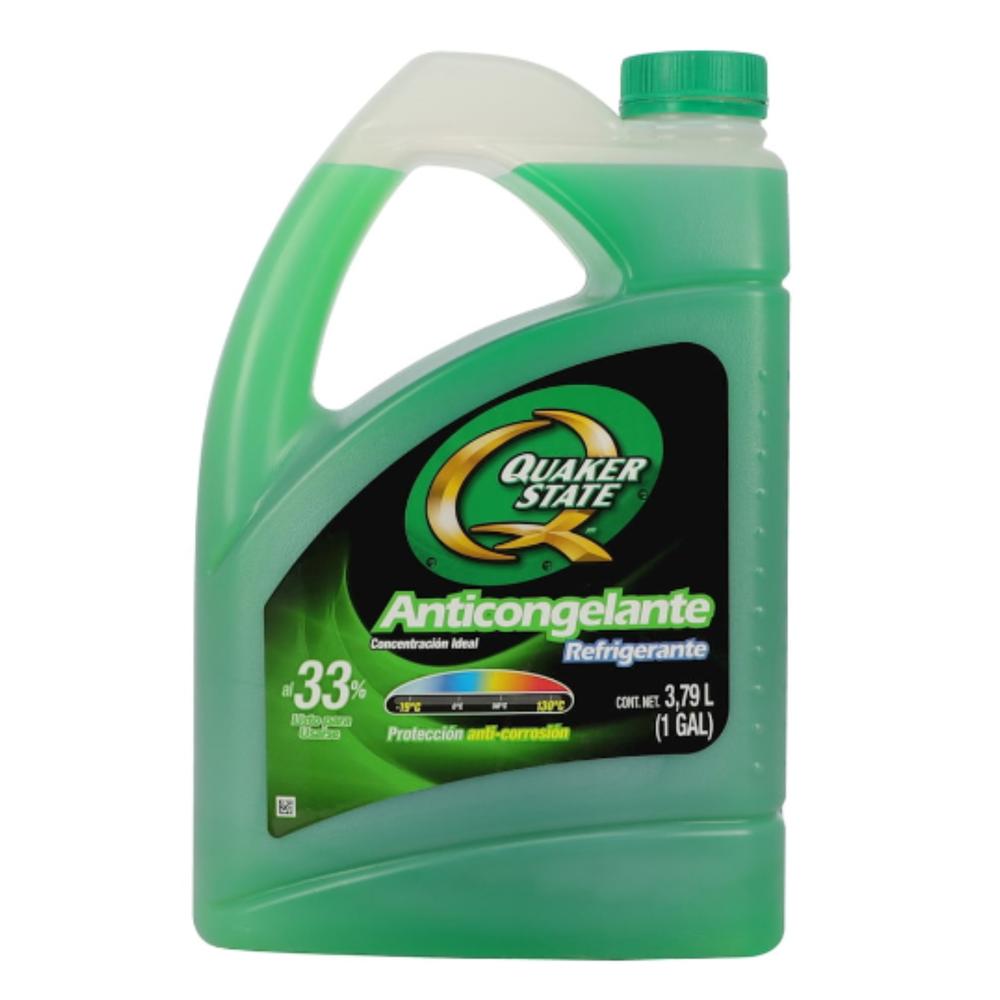 GALON LIQUIDO RADIADOR ANTICONGELANTE 33% LISTO USAR QUAKER