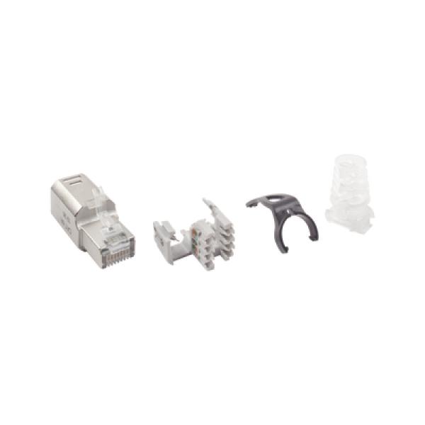 Siemon Plug RJ45 Cat6A Blindado, Terminación en Campo, Compatible con ...