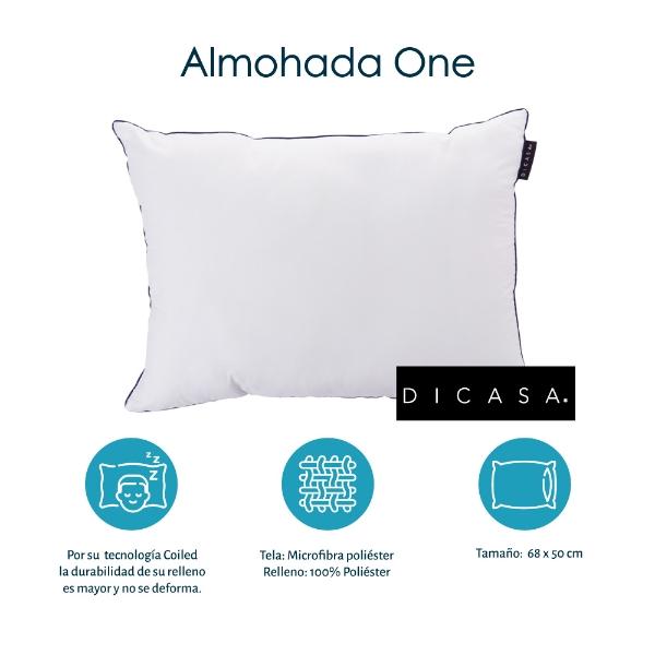 Combo Protector de Colchón Queen Size con Dos Almohadas Dicasa One
