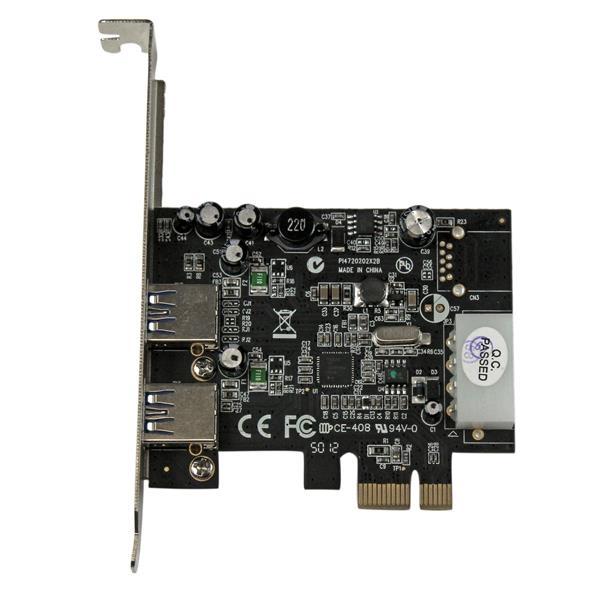 StarTech.com TARJETA PCI EXPRESS 2 PUERTOS CON USB 3.0 FUENTE MOLEX UASP