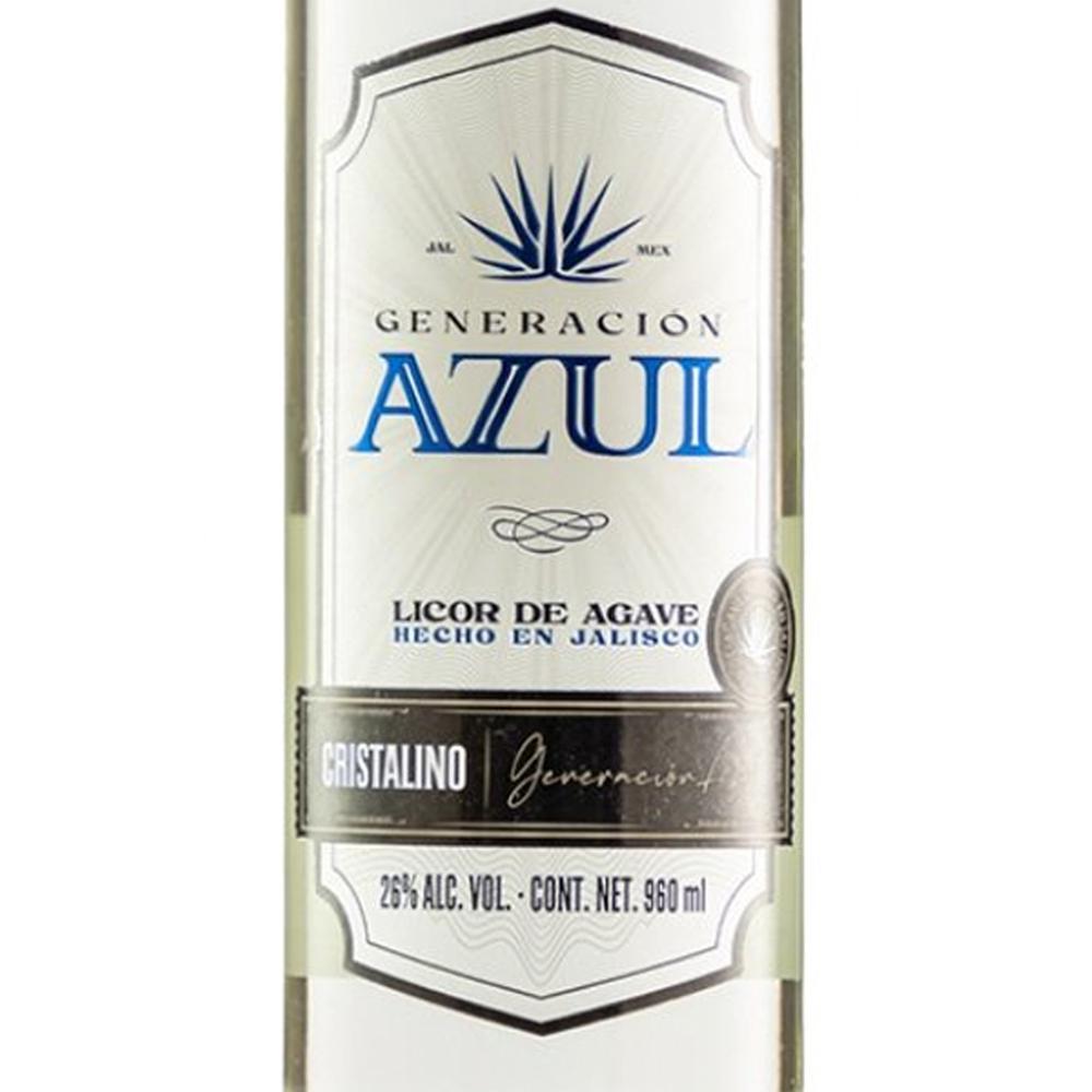 Paquete de 3 Licor Generación Azul Cristalino 960 ml