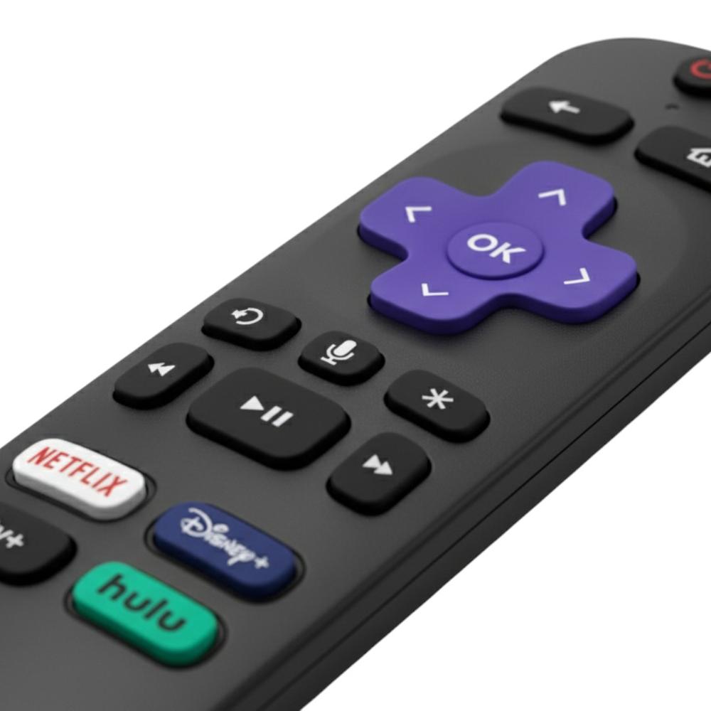 Control Remoto Bluetooth Compatible con Roku TV Mas Funda