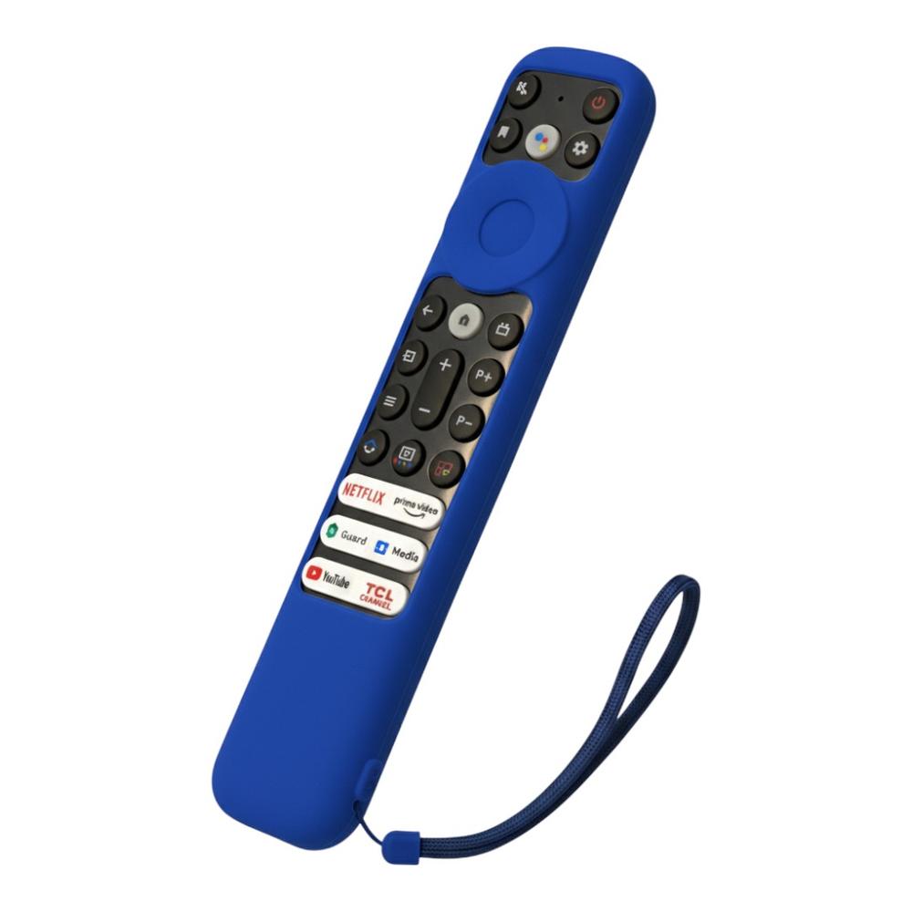 Funda De Silicona Para Control TCL Rc902v Mini-led Azul