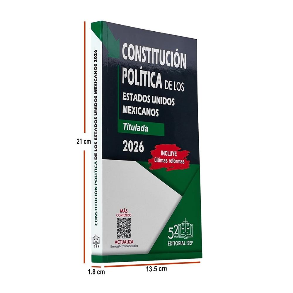 Constitución Política de los Estados Unidos Mexicanos 2026