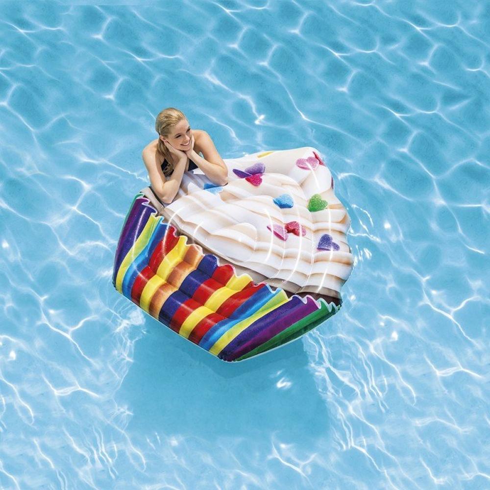 Figura Inflable de Cupcake Intex 58770