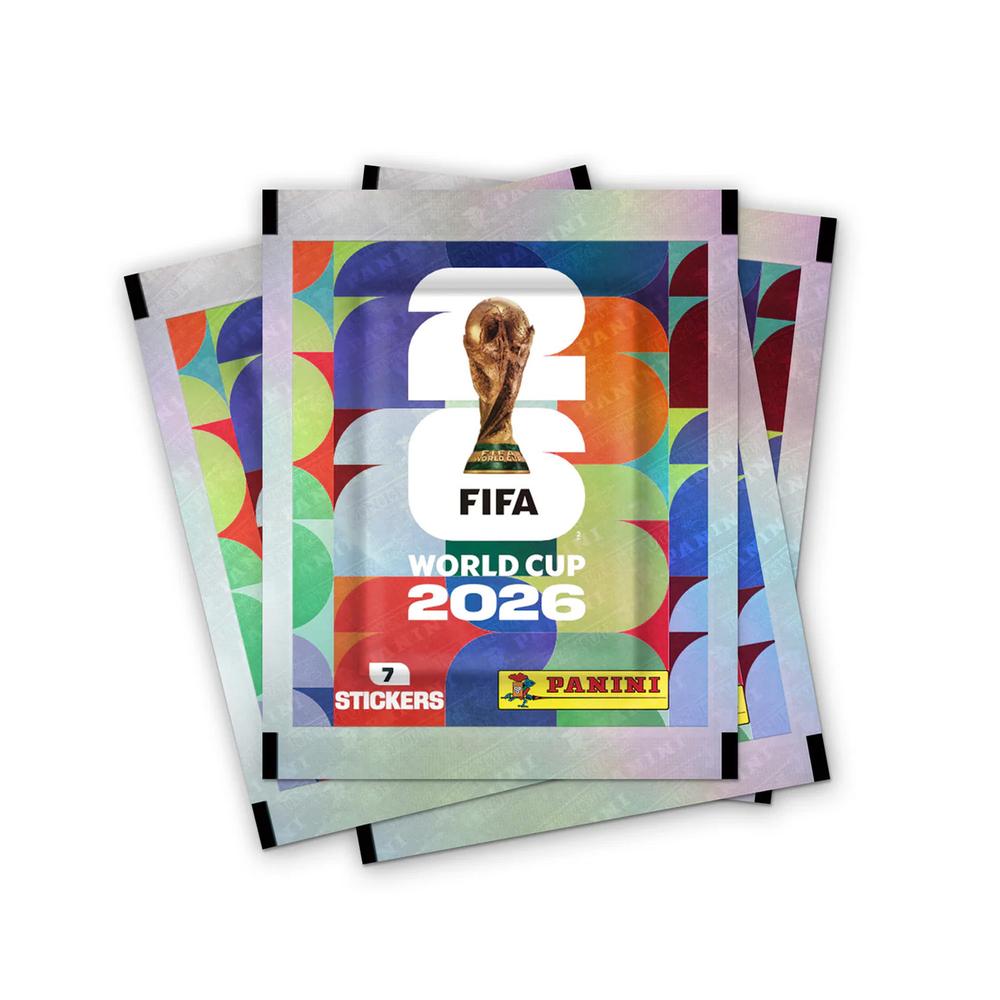 2 Cajas de 100 Sobres Panini Copa Mundial de la FIFA 2026