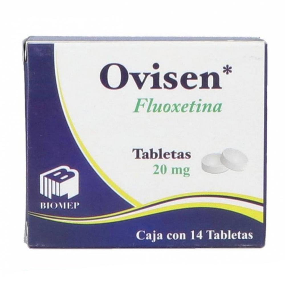 Fluoxetina Ovisen 20 mg 14 tabletas