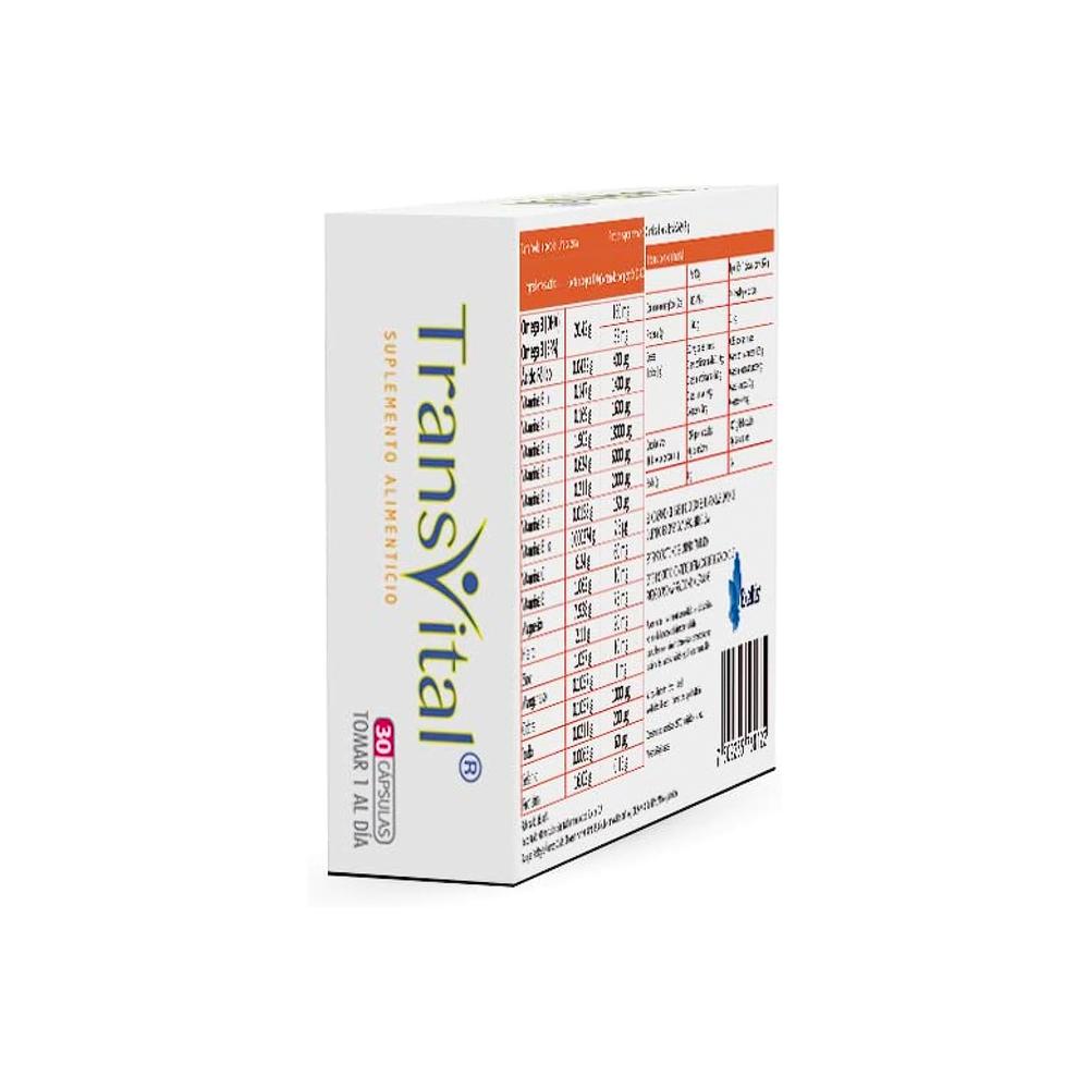 Suplemento Alimenticio Transvital Omega 3 60 Cápsulas