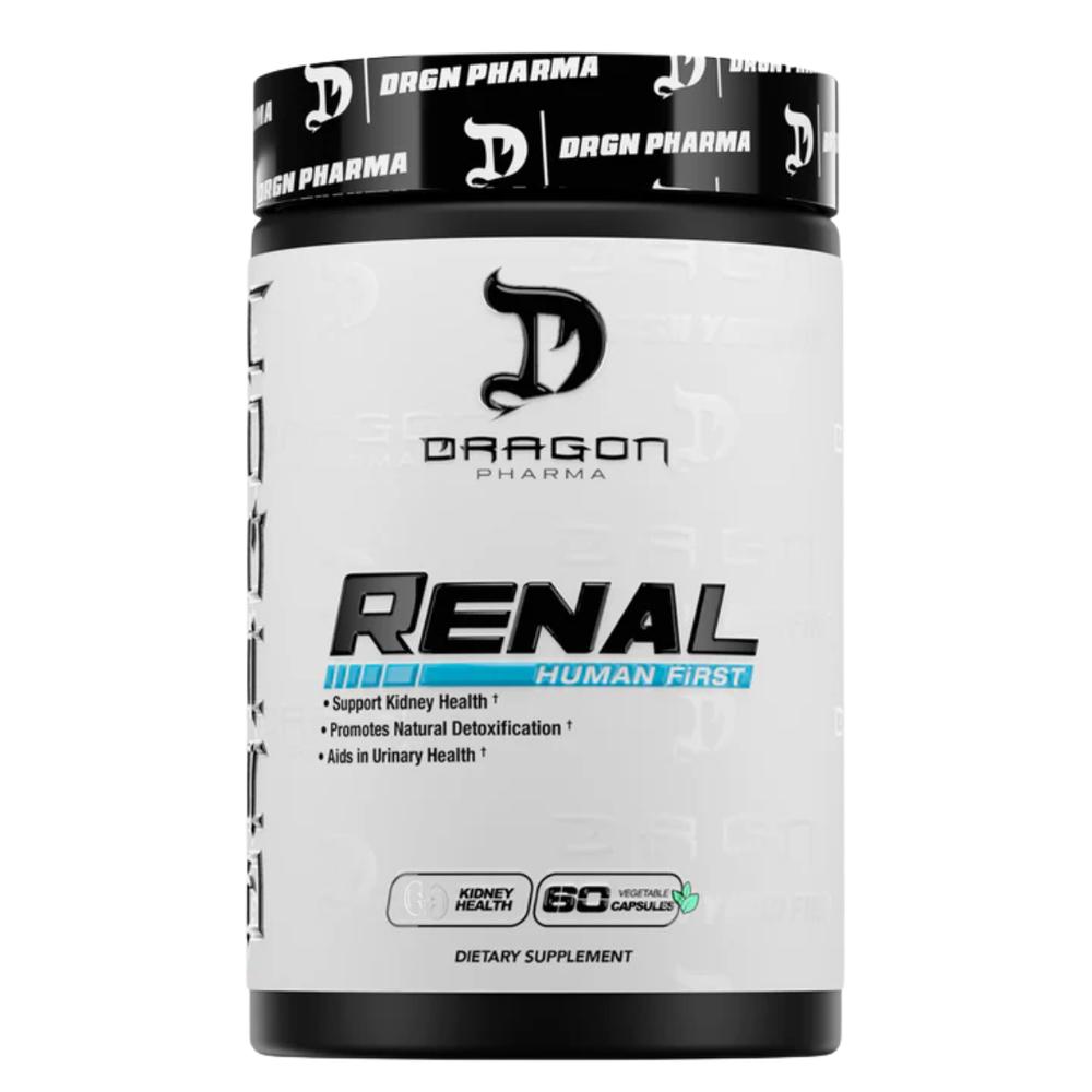 Vitaminas Dragon Pharma Renal Desintoxicación Riñon 60 Cápsulas