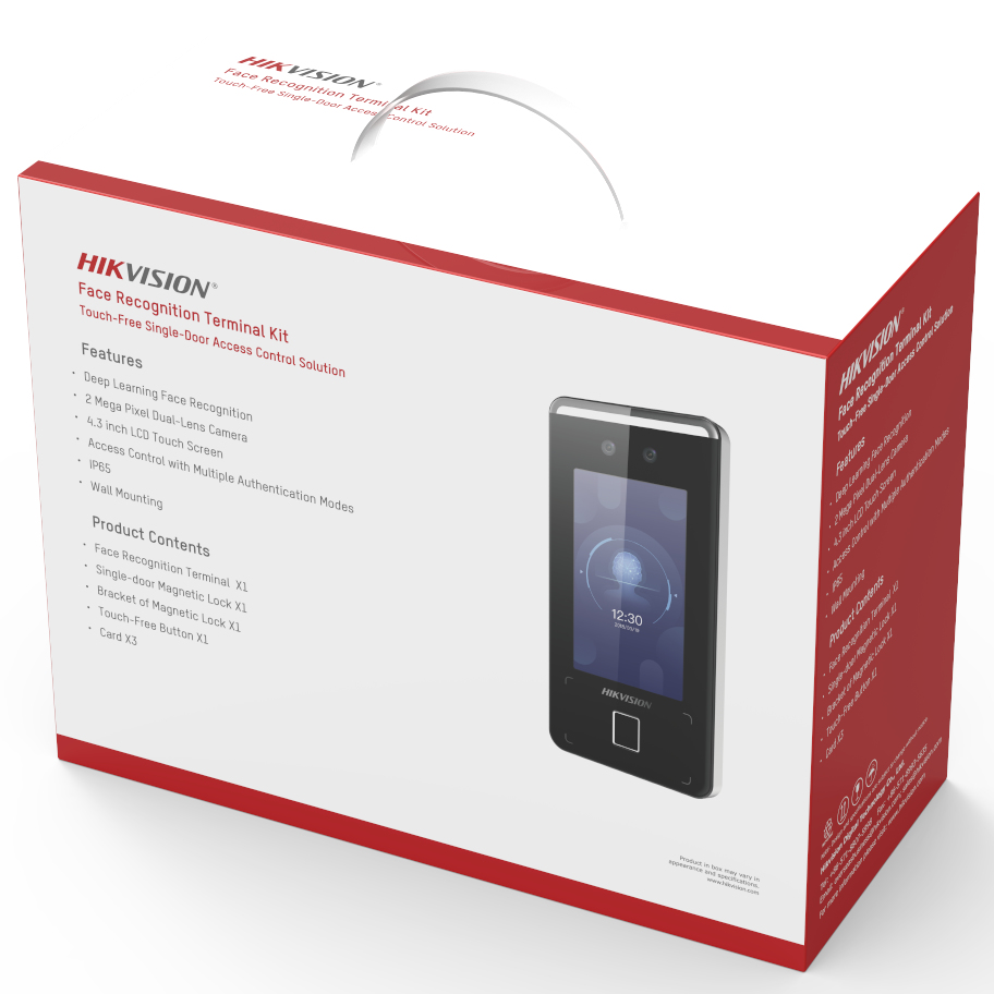 Kit de Control de Acceso Hikvision DS-KAS541 con Reconocimiento Facial ...