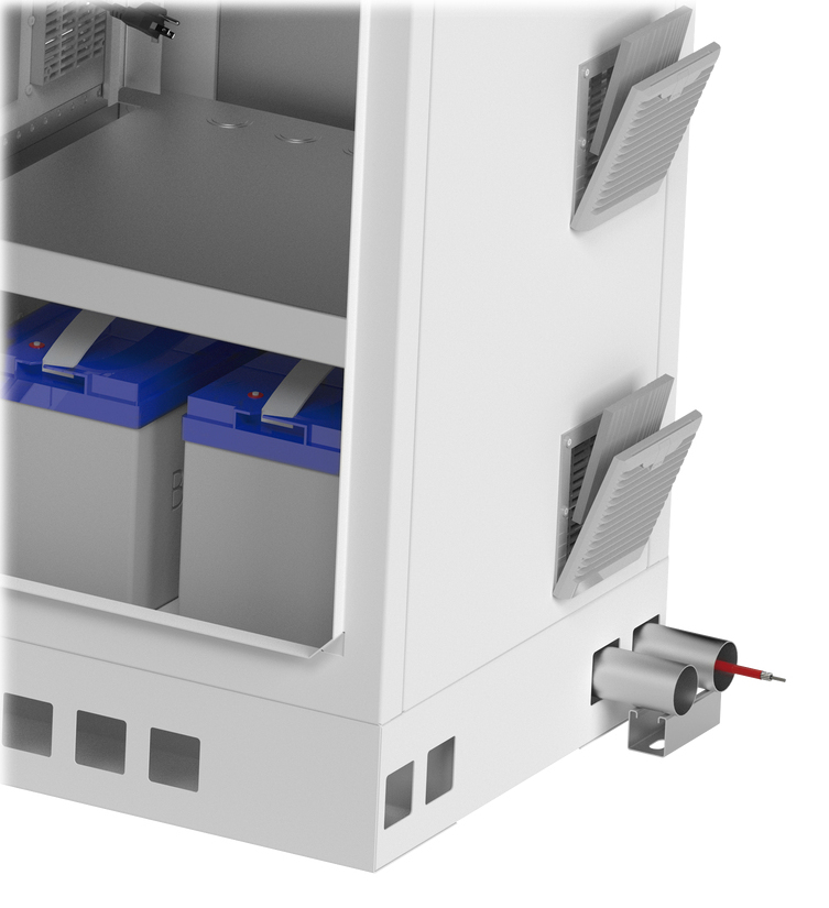 LINKEDPRO BY EPCOM LP-FORTE-16U-BAT Gabinete Rack Exterior 16U 19