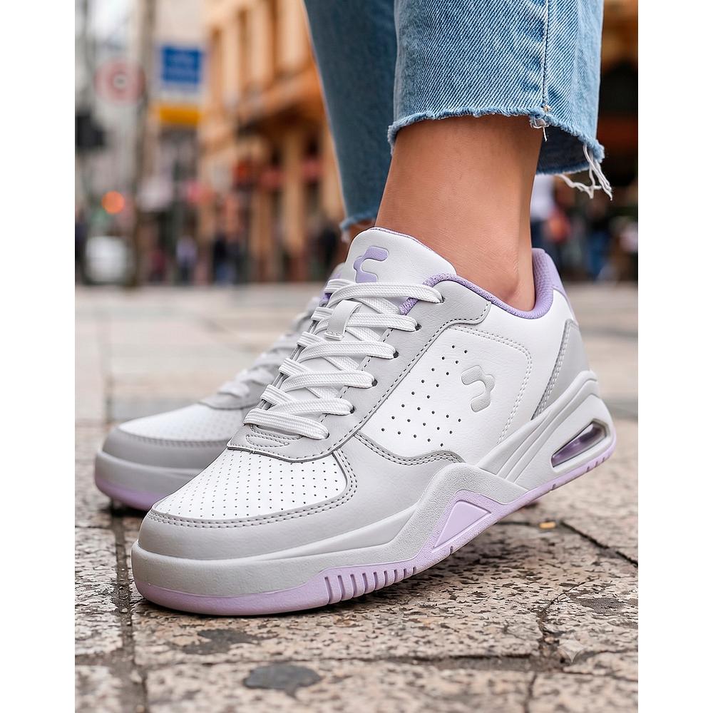 Tenis Mujer Casual Blanco Charly 02304416