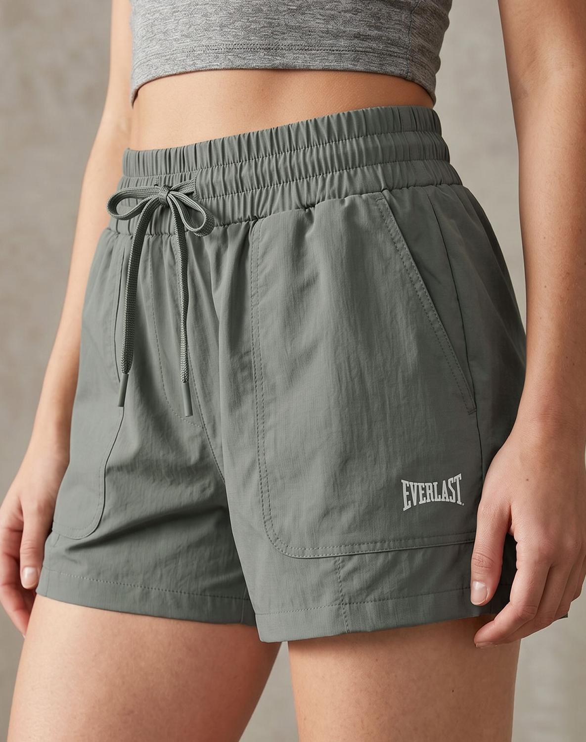 Short Mujer Deportivo Recto Verde Everlast 50305826