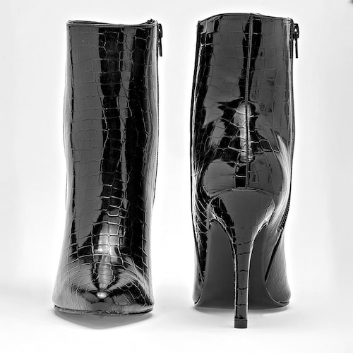 Pietro Alessandro botín casual para mujer negro cod 136275-E