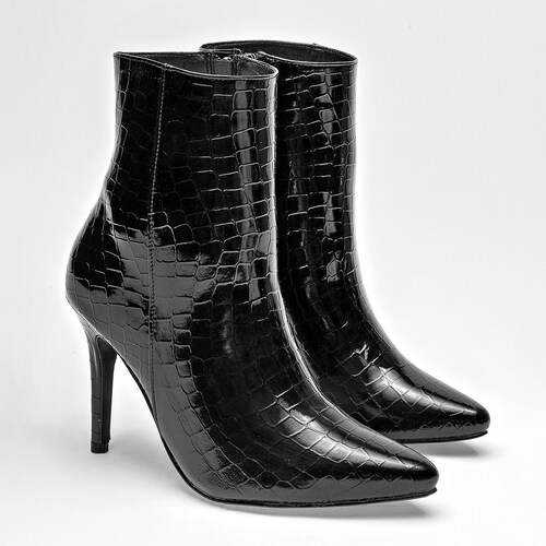 Pietro Alessandro botín casual para mujer negro cod 136275-E
